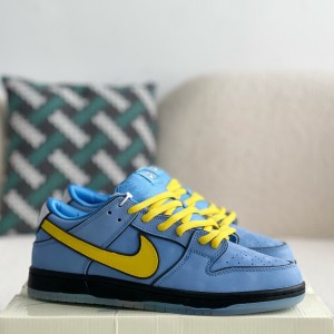 「#3605」Nike Dunk x Powerpuff Girls SB Joint The Powerpuff Girls Casual sneakers