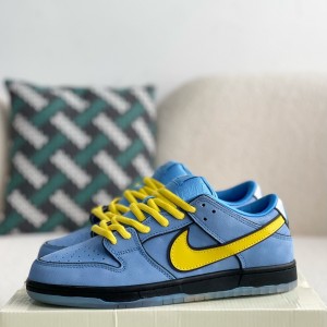 「#3605」Nike Dunk x Powerpuff Girls SB Joint The Powerpuff Girls Casual sneakers