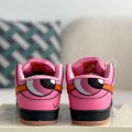 「#3606」Nike Dunk x Powerpuff Girls SB Joint The Powerpuff Girls Casual sneakers