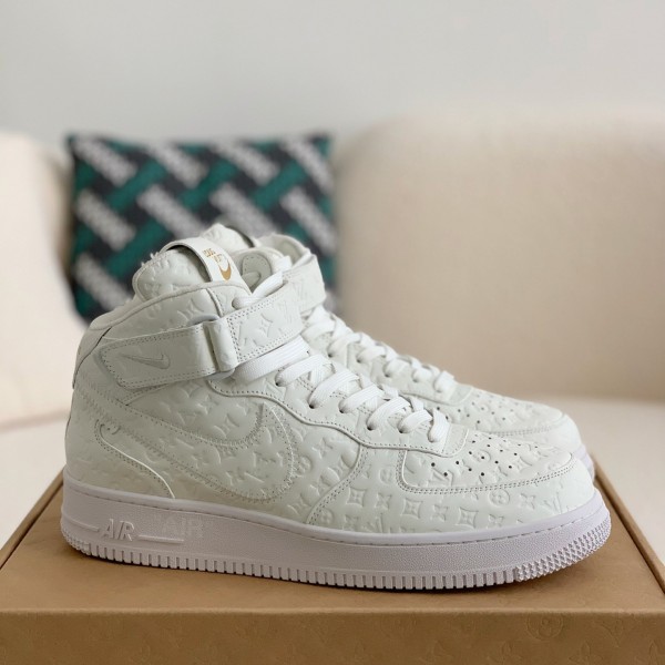 「#780」Louis Vuitton x Nike Air Force 1 High