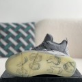 「#3632」Jordan Air Jordan 4 retro kaws suede lightweight wear-resistant non-slip mid-top
