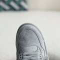 「#3632」Jordan Air Jordan 4 retro kaws suede lightweight wear-resistant non-slip mid-top