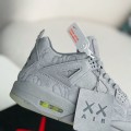 「#3632」Jordan Air Jordan 4 retro kaws suede lightweight wear-resistant non-slip mid-top