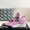 「#3633」Jordan Air Jordan 4 retro kaws suede lightweight wear-resistant non-slip mid-top