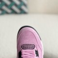 「#3633」Jordan Air Jordan 4 retro kaws suede lightweight wear-resistant non-slip mid-top