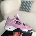 「#3633」Jordan Air Jordan 4 retro kaws suede lightweight wear-resistant non-slip mid-top