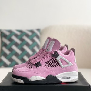 「#3633」Jordan Air Jordan 4 retro kaws suede lightweight wear-resistant non-slip mid-top