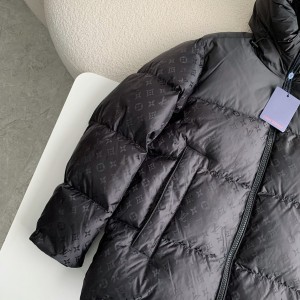 「#3650」Louis Vuitton logo labeled down jacket