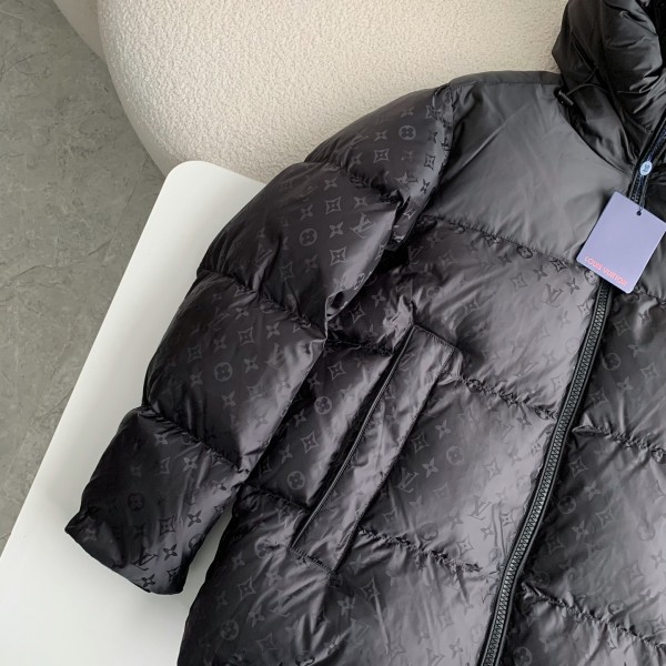 Louis Vuitton logo labeled down jacket