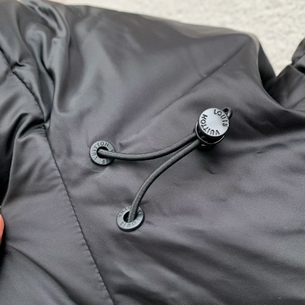Louis Vuitton logo labeled down jacket