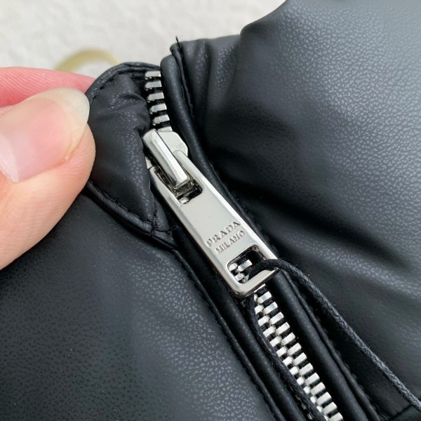 Prada white goose down vest