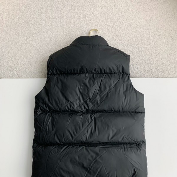 Prada white goose down vest