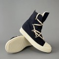 「#3658」Rick Owens DRKSHDW Black canvas pentagram