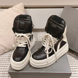 「#3659」Rick Owens Black and white inverted triangle