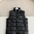 「#3663」Moncler down stand collar vest