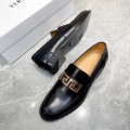 「#972」Versace Leather Shoes
