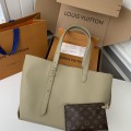 「#3675」Louis Vuitton Low Key Cabas Mid -number Handbag M25343 Size: 30*14*47cm
