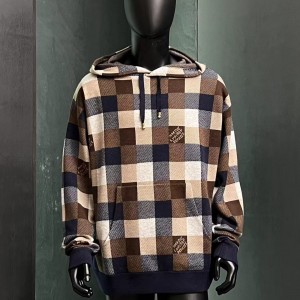 「#3676」24lv checkerboard hoodie