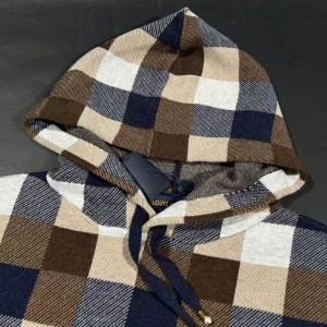 「#3676」24lv checkerboard hoodie