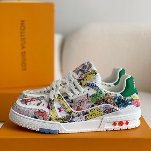 「#985」LOUIS VUITTON Trainer sneakers