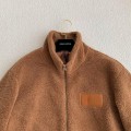 「#3686」Louis Vuitton Jacquard vertical collar zipper fleece jacket