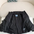 「#3694」Prada logo stand collar down jacket
