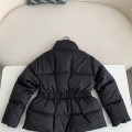 「#3694」Prada logo stand collar down jacket