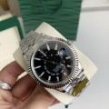 「#3698」Rolex Navigator Series men's watch Dual time zone100 meters waterproof，42mm