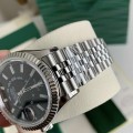 「#3698」Rolex Navigator Series men's watch Dual time zone100 meters waterproof，42mm
