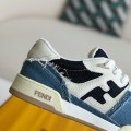 「#3707」FENDI Low-top denim shoes