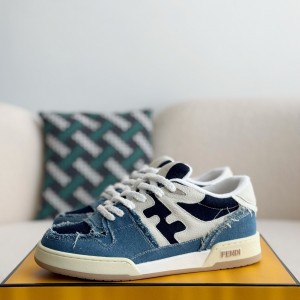 「#3707」FENDI Low-top denim shoes