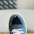 「#3707」FENDI Low-top denim shoes