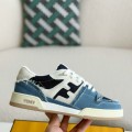 「#3707」FENDI Low-top denim shoes