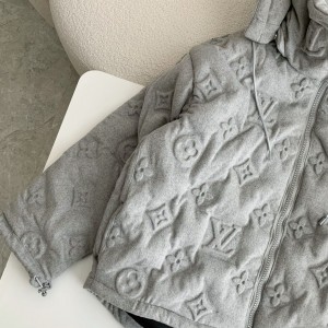 「#3714」Louis Vuitton zip hooded jacket
