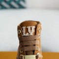 「#3717」LOUIS VUITTON Round toe lace-up boots