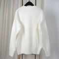 「#3730」Ami autumn and winter new alpaca wool round neck sweater
