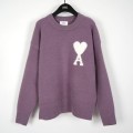 「#3730」Ami autumn and winter new alpaca wool round neck sweater
