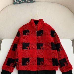 「#3734」Louis Vuitton  Checked lapels Jackets