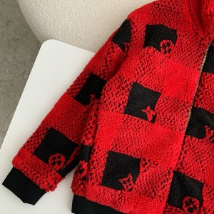 「#3734」Louis Vuitton  Checked lapels Jackets