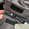 「#3737」Canada goose Classic expedition pure color winter hardhat Parker coat down jacket