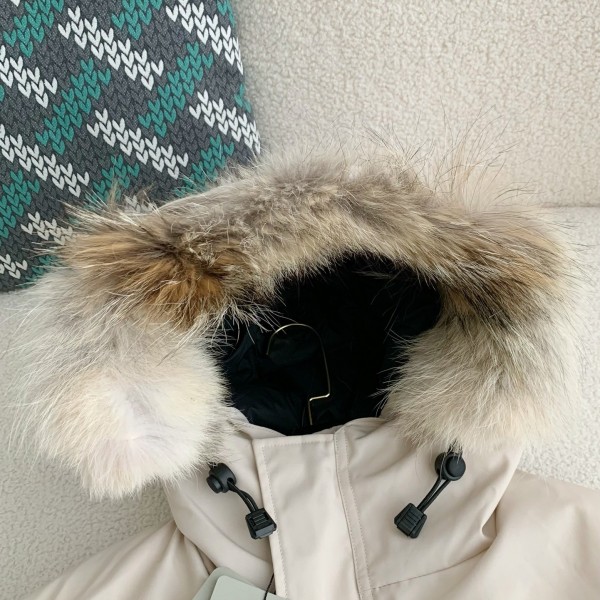 Canada goose Classic expedition pure color winter hardhat Parker coat down jacket