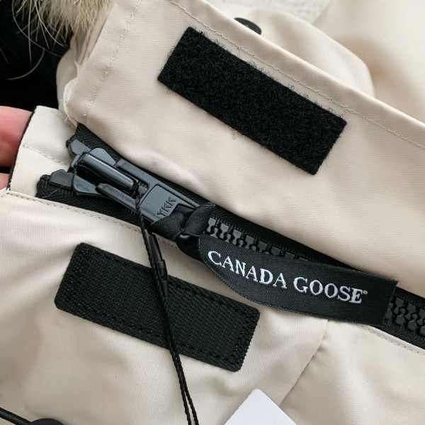 Canada goose Classic expedition pure color winter hardhat Parker coat down jacket