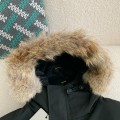 「#3739」Canada goose Classic expedition pure color winter hardhat Parker coat down jacket