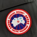 「#3739」Canada goose Classic expedition pure color winter hardhat Parker coat down jacket