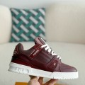 「#3741」 LOUIS VUITTON TRAINER SNEAKERS