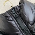 「#3748」Nike x Drake solid color 3D logo stand up collar down jacket