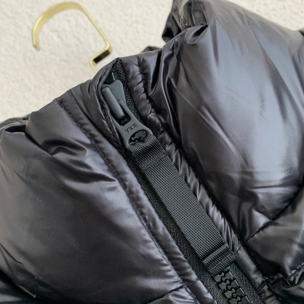 Nike x Drake solid color 3D logo stand up collar down jacket