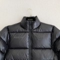「#3748」Nike x Drake solid color 3D logo stand up collar down jacket