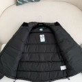 「#3748」Nike x Drake solid color 3D logo stand up collar down jacket