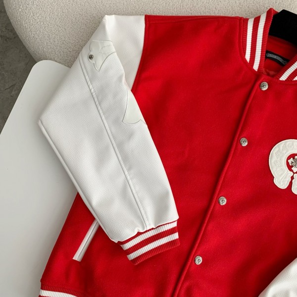 Chrome Hearts catwalk baseball jacket